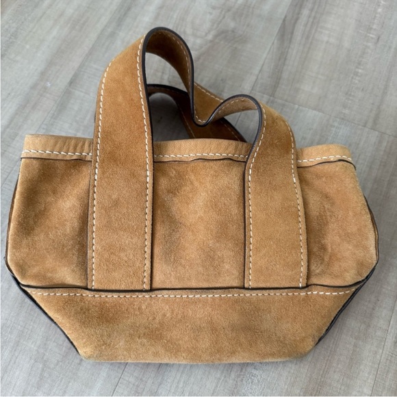 Rare Doen Lilou Mini Suede Tote Bag - Picture 2 of 4